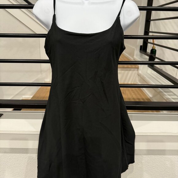 Abercrombie & Fitch Spaghetti Strap Athletic dress- black - small - Picture 1 of 3